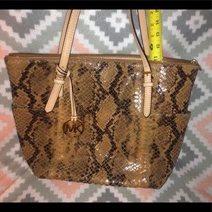 Snake Skin Michael Kors handbag